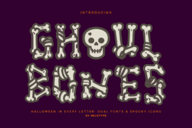 Ghoul Bone – Personal Use Font Family