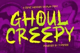Ghoul Creepy Font