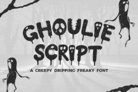 Ghoulie Script Font
