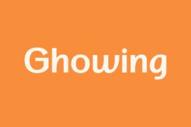 Ghowing Font