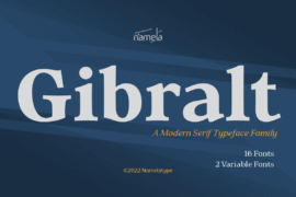 Gibralt DEMO Font Family