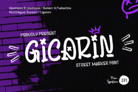 GICARIN Trial Font