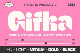 Gifka DEMO Font