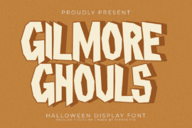 Gilmore Ghouls Font