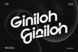 Giniloh Font