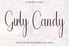 Girly Candy Font