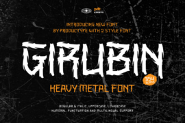 GIRUBIN trial Font