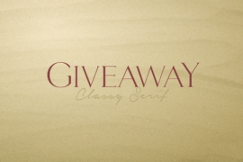 Giveaway Font