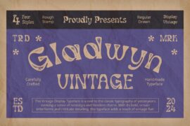 Gladwyn Vintage Demo Font