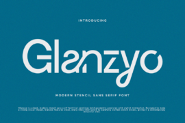 Glanzyo Demo Font