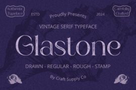Glastone Vintage Demo Font