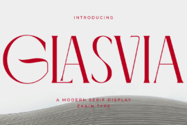 Glasvia Font