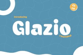 Glazio Rounded Demo Font