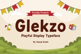 Glekzo Font