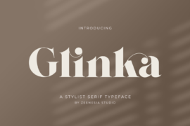 Glinka Personal Use Only Font