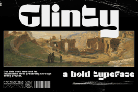 Glinty Font