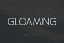 Gloaming Font