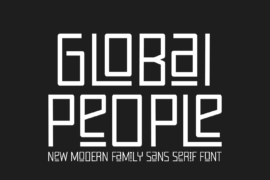Global People Font Family