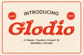 Glodio DEMO Font