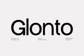 Glonto Font Family