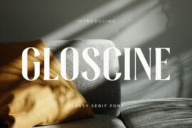 Gloscine Font