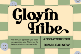 Glovin Tribe Font