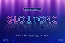 Glowtone – Personal Use Font