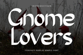 Gnome Lovers Font