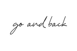 Go And Back Demo Font