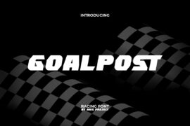 Goalpost Demo Font