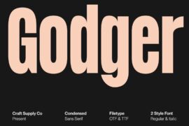 Godger Demo Font