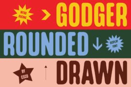 Godger Rounded Drawn Demo Font