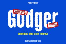 Godger Rounded Rough Demo Font