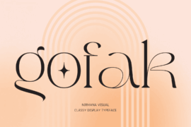 Gofak Classy Font
