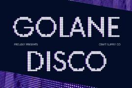 Golane Disco Demo Font