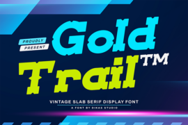 Gold Trail – Personal Use Font