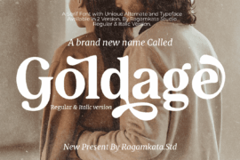Goldage DEMO Font