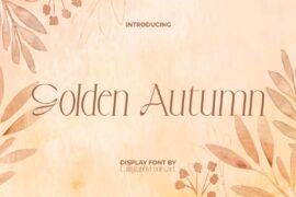 Golden Autumn Demo Font