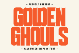 Golden Ghouls Demo Version Font