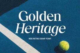 GoldenHeritage Font Family