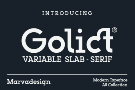 Golict Font