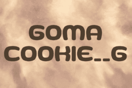 Goma Cookie__G Font