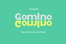 Gomino Font