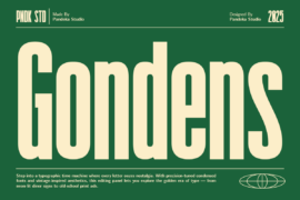 Gondens DEMO Font