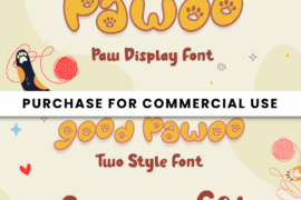 Good Pawoo Font