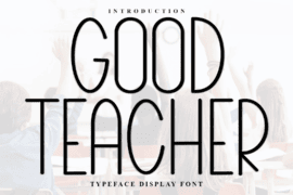 Good Teacher Font