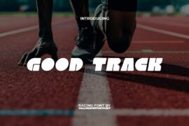 Good Track Demo Font