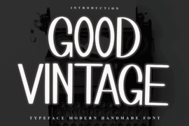 Good Vintage Font