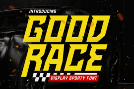 Goodrace Font Family