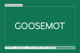 Goosemot Font